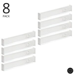 NWT M. Design expandable adjustable drawer divider foam ends